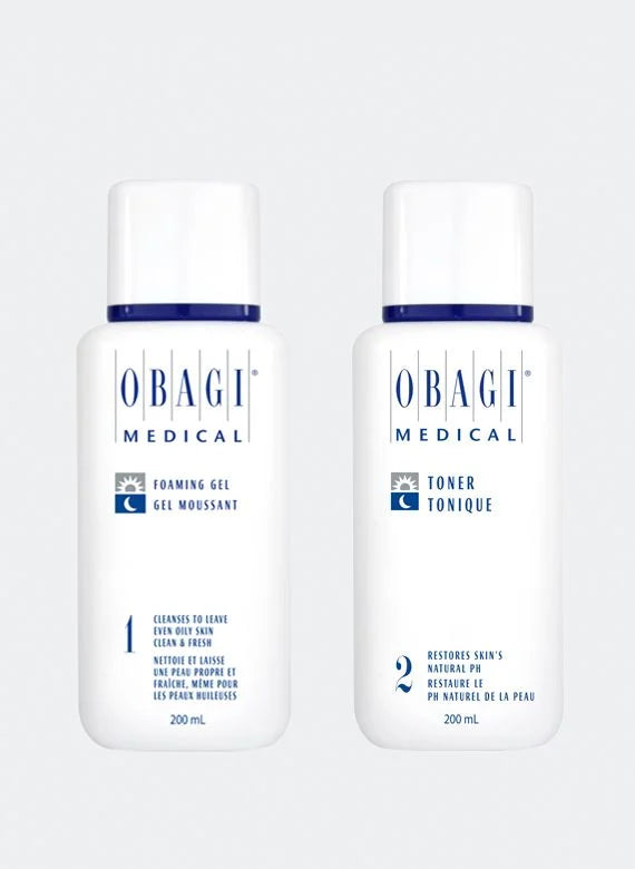 Obagi® Facial Twin Kit Foaming Gel and Toner