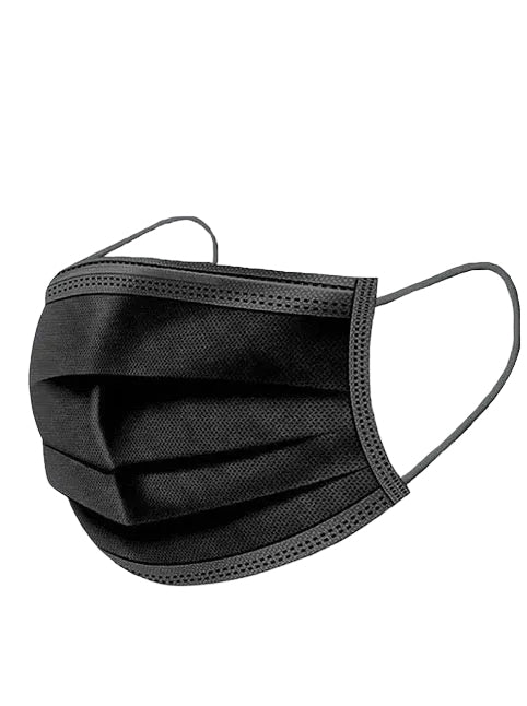 Face Masks- Type IIR W/Ear Loops (black x 50)